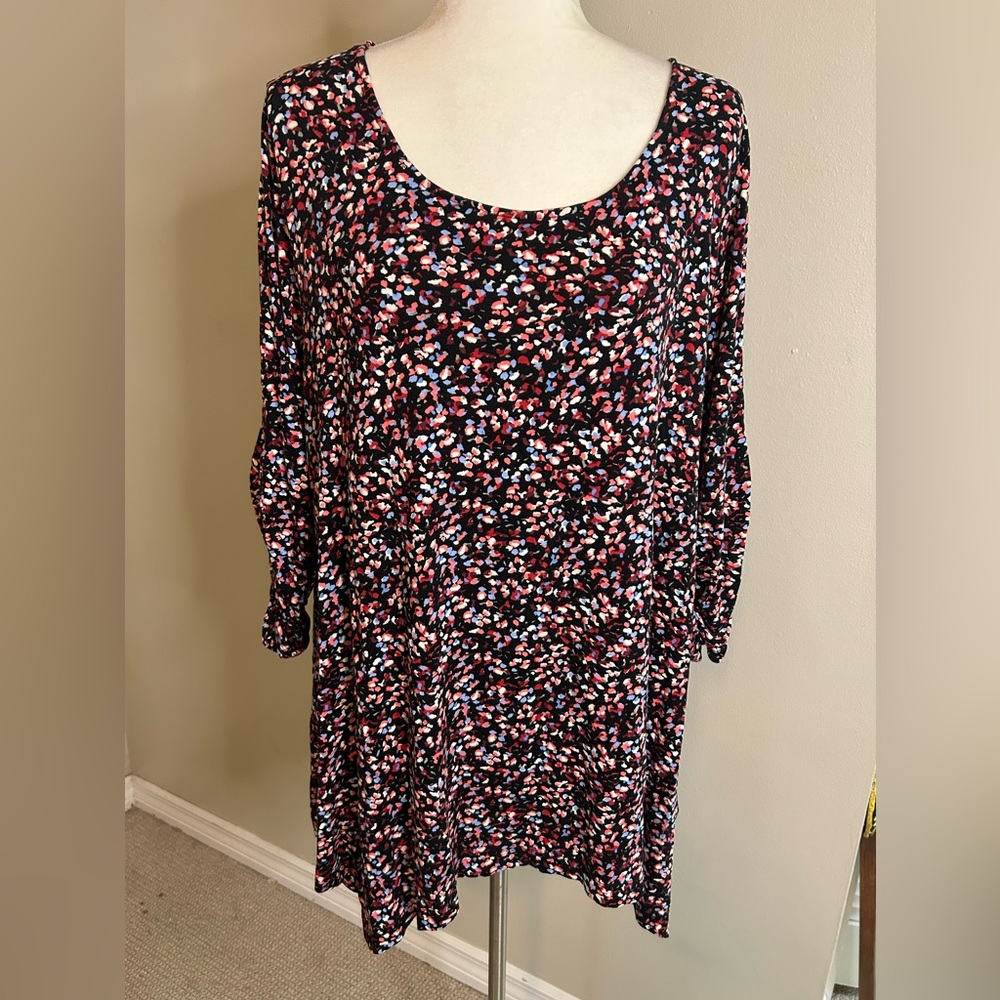 Philosophy Size 1X Pull On Tunic Top